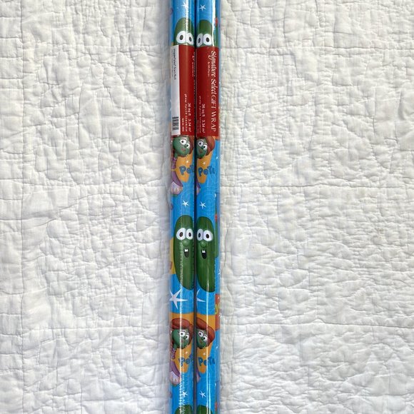 VeggieTales Other X2 Roll Lot Veggietales Stars Signature Select